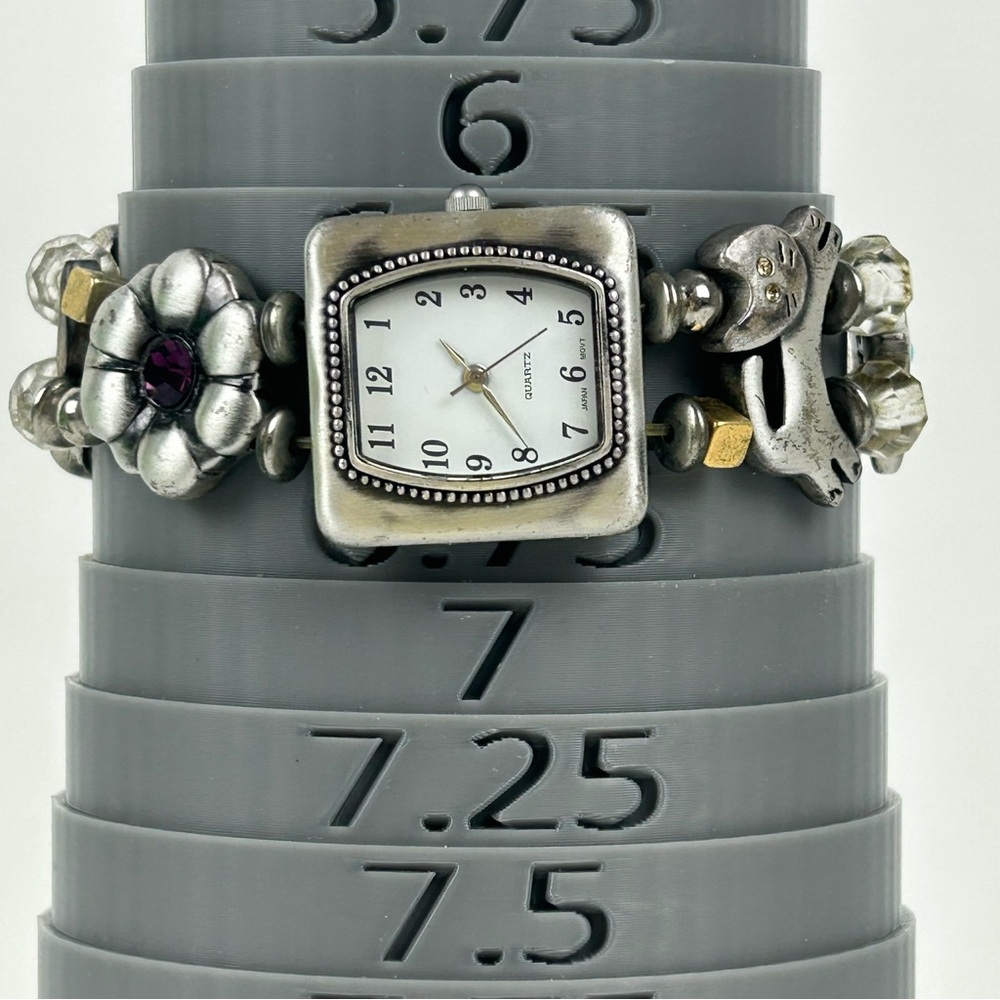 Avon “Words to Live By” Quartz Women’s watch w/ inspirational charms